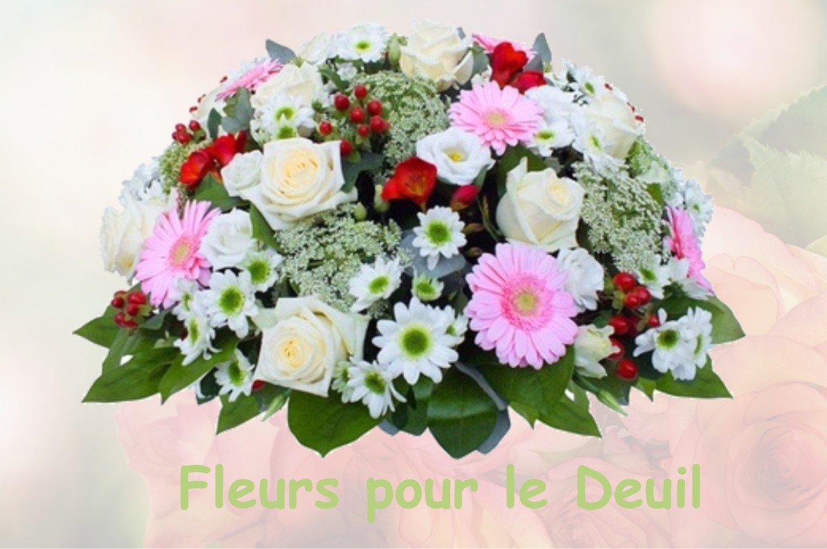 fleurs deuil GARAC